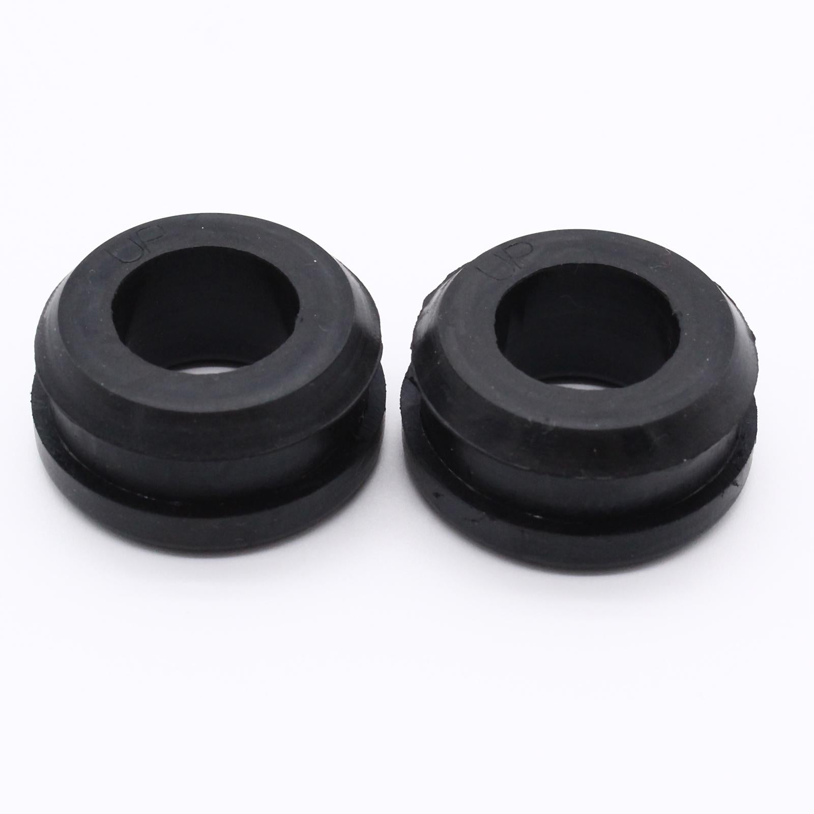 2Pcs Rubber PCV Breather Grommets Steel Valve Covers for Sbc Bbc Sbf 350 A96