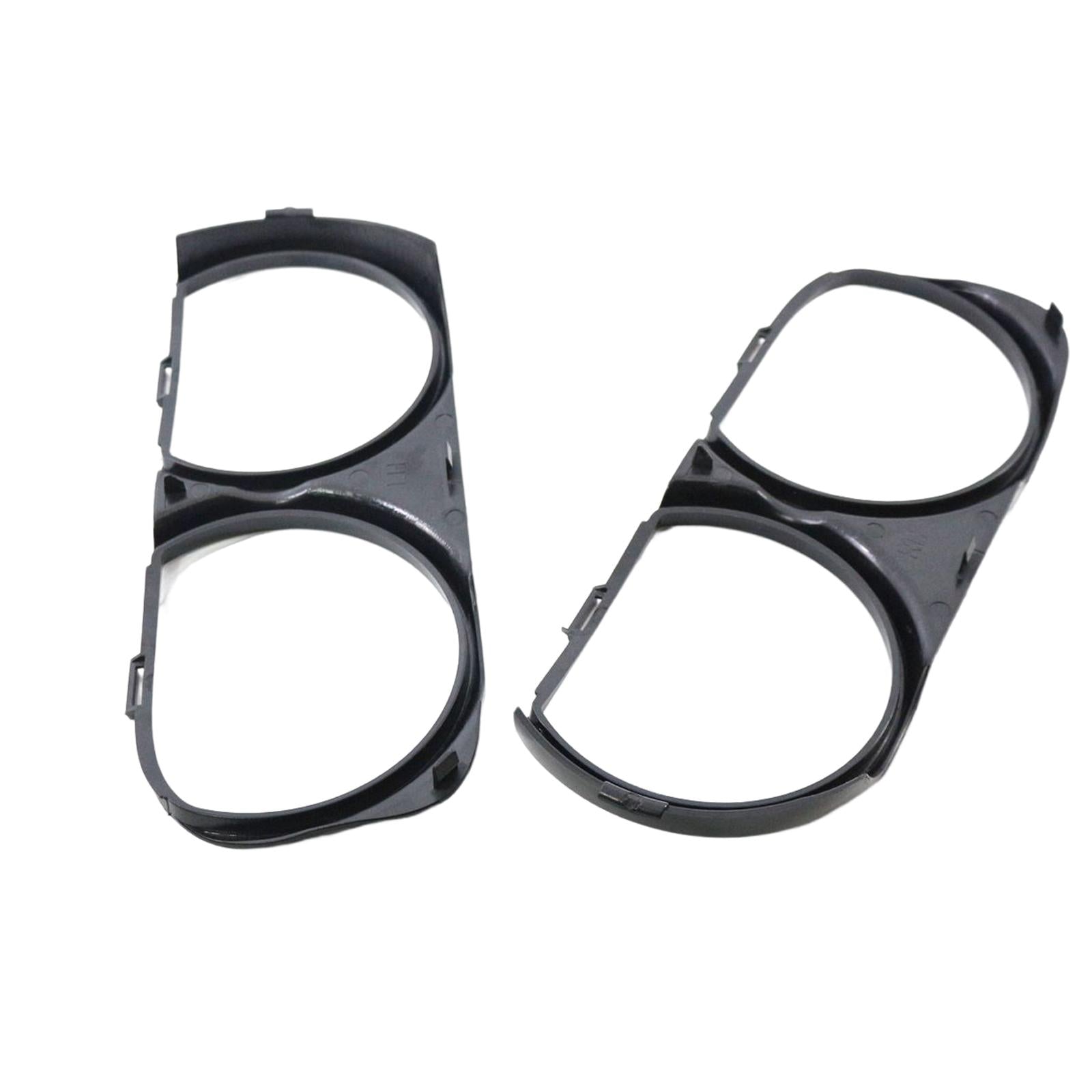 2 Pieces Front Headlight Lamp Bezel Trim CH2510101 for Challenger