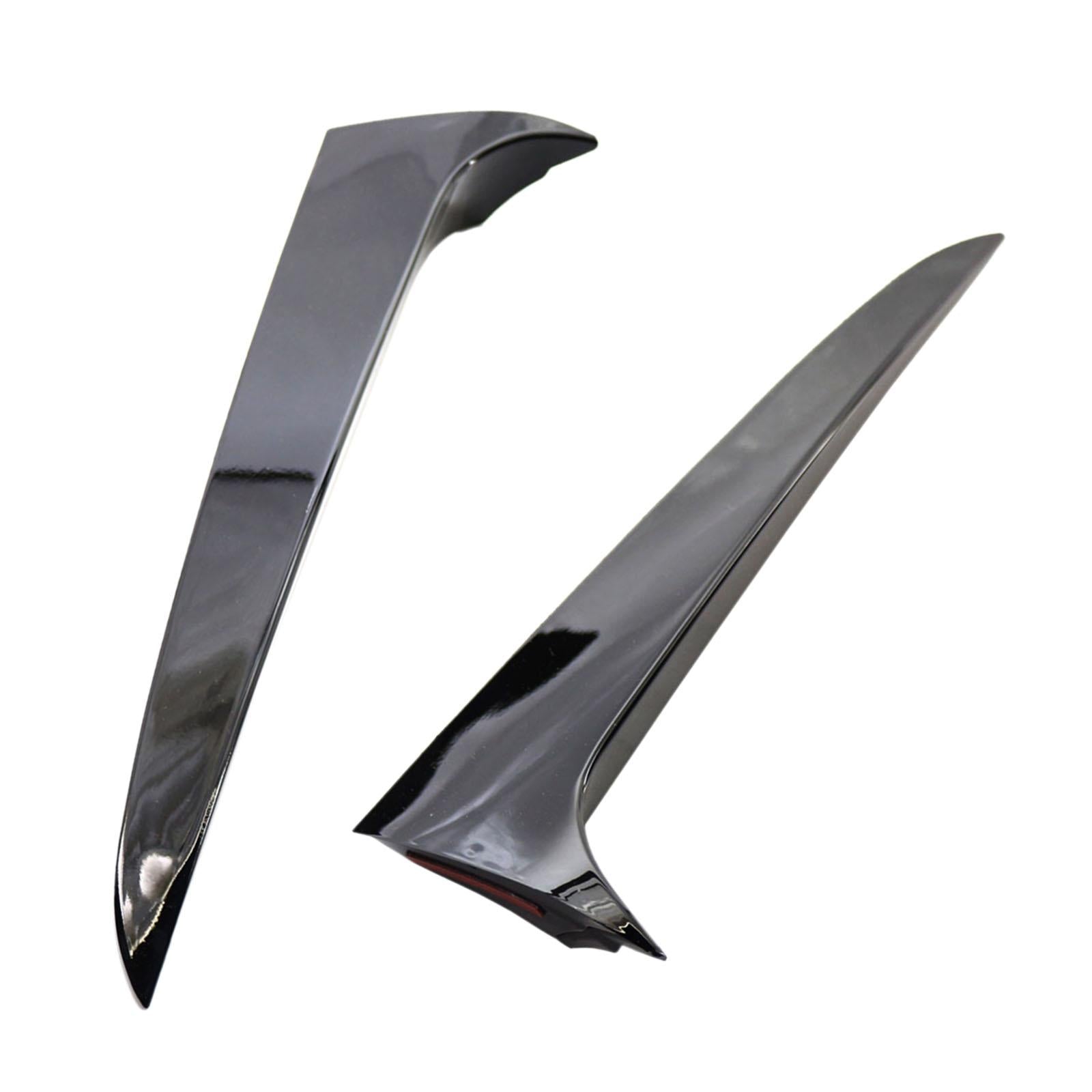 2Pcs Rear Window Side Spoiler Splitter for BMW x3 F25 Replacement