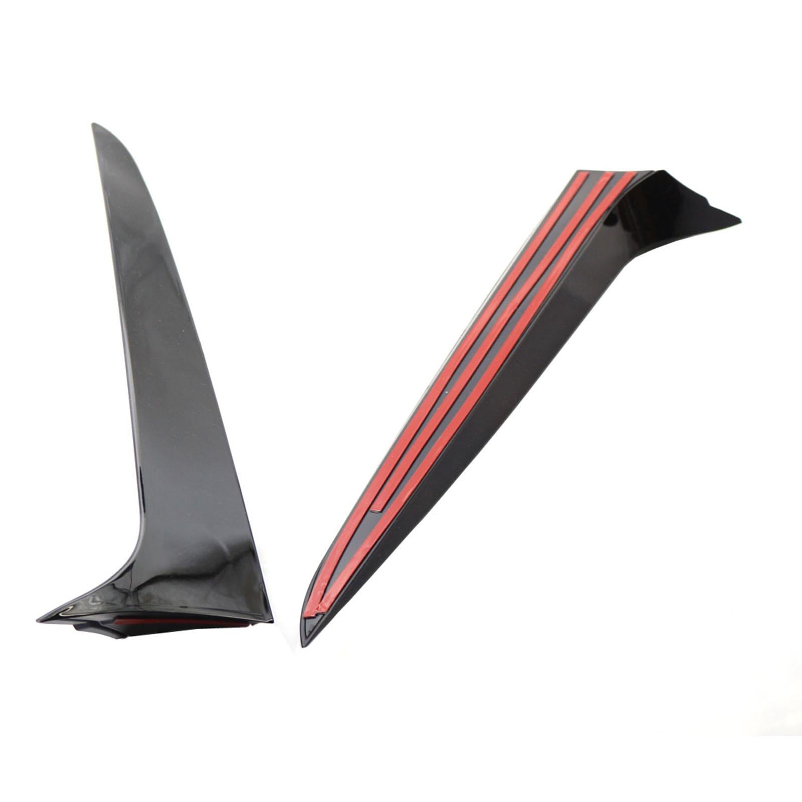 2Pcs Rear Window Side Spoiler Splitter for BMW x3 F25 Replacement