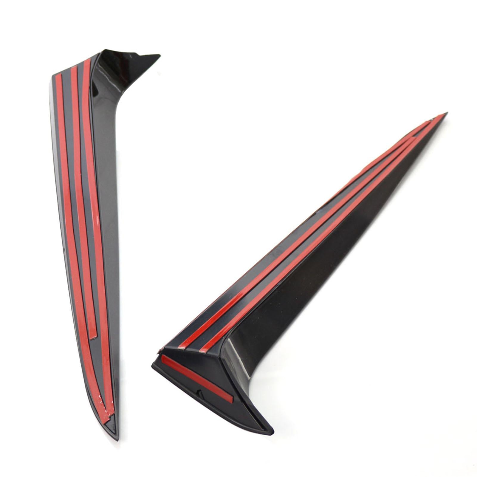 2Pcs Rear Window Side Spoiler Splitter for BMW x3 F25 Replacement