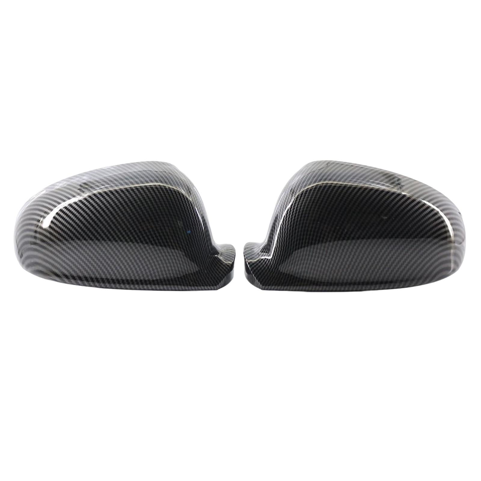 2Pcs Exterior Rear View Side Mirror Caps Protector Fit for Jetta MK5 Repair