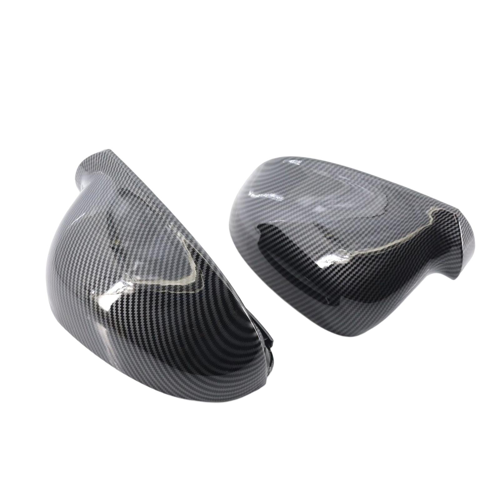 2Pcs Exterior Rear View Side Mirror Caps Protector Fit for Jetta MK5 Repair