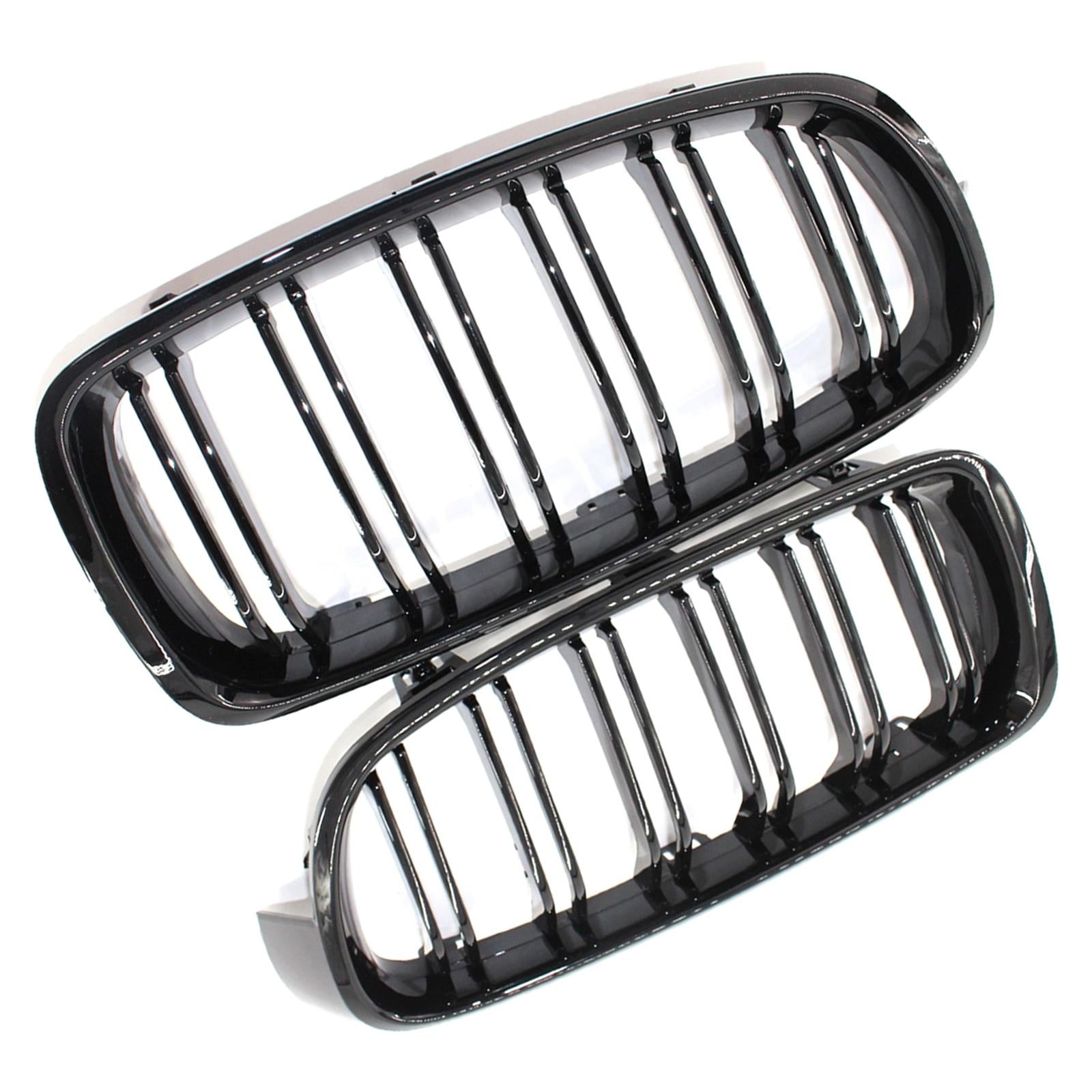 2Pcs Front Kidney Grille Grill 51130054494 for BMW 3 F30 F31