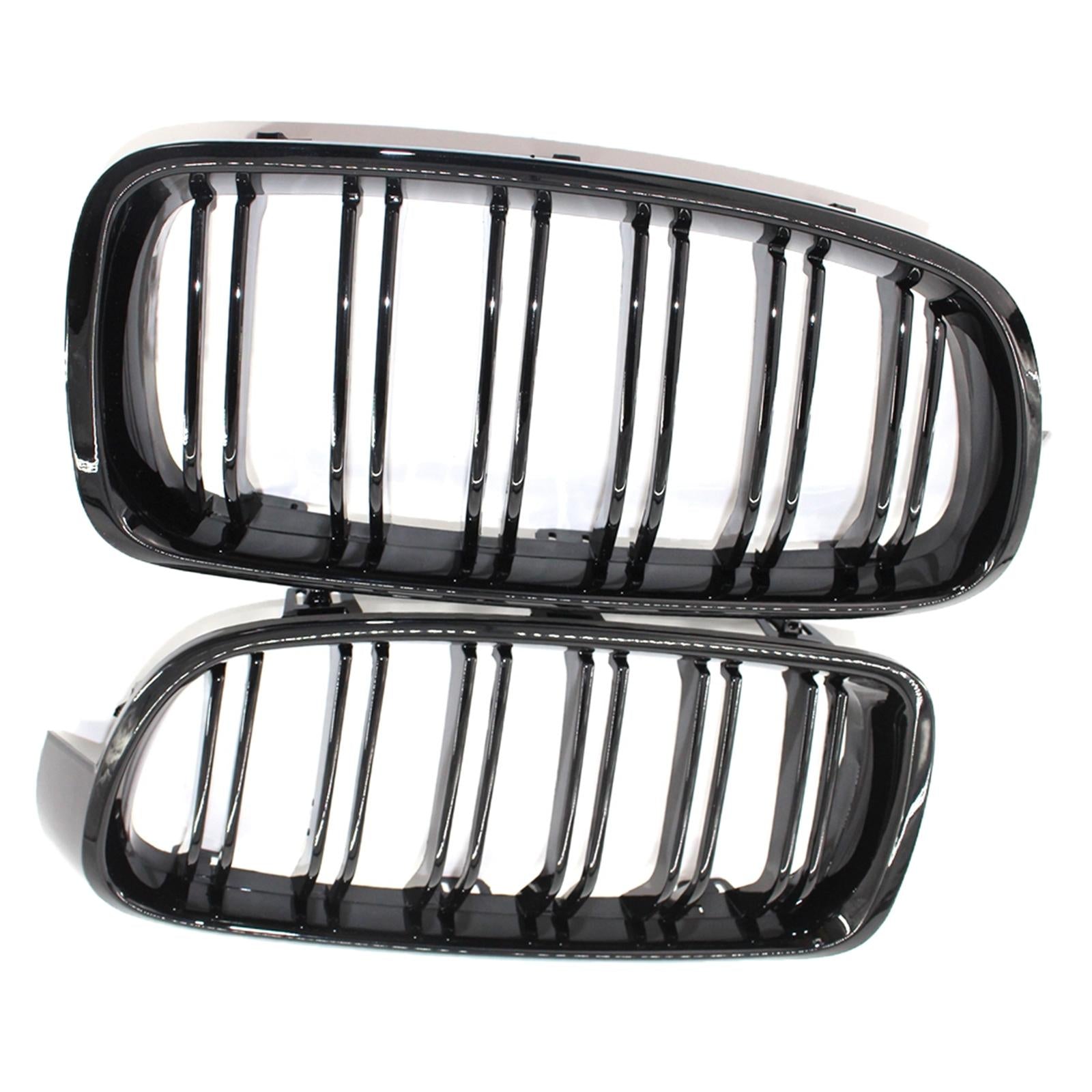 2Pcs Front Kidney Grille Grill 51130054494 for BMW 3 F30 F31