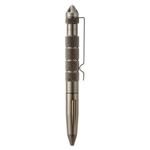 3 PCS Multipurpose Aviation Aluminum Anti-skid Portable Defence Personal Tactical Pen Tool(Gold)