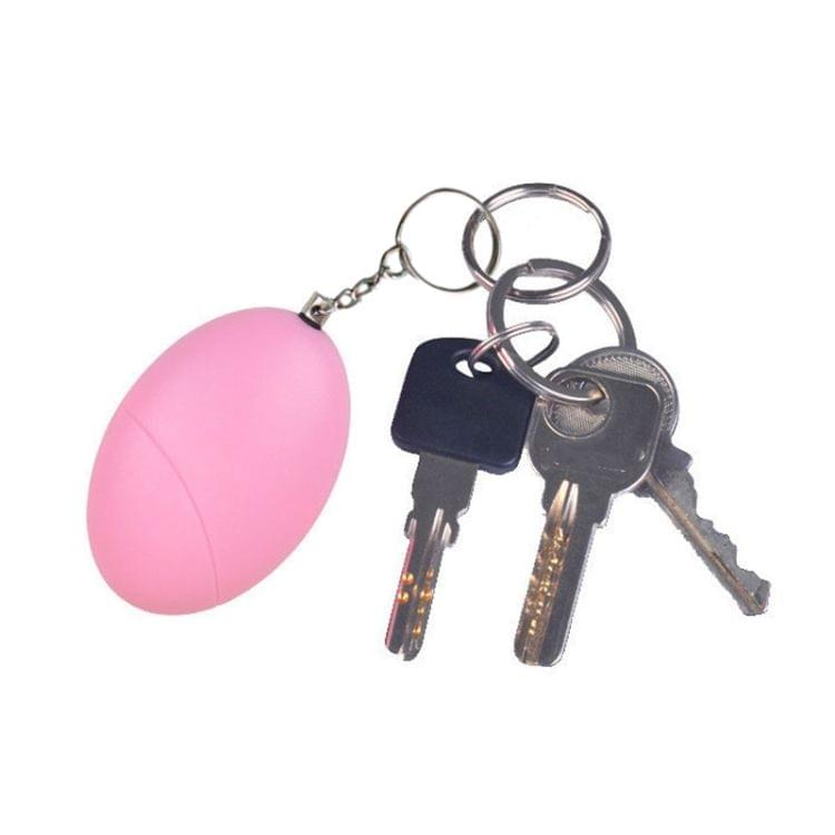 Self Defense Keychain Personal Alarm Emergency Siren Song Survival Whistle Device(Pink)