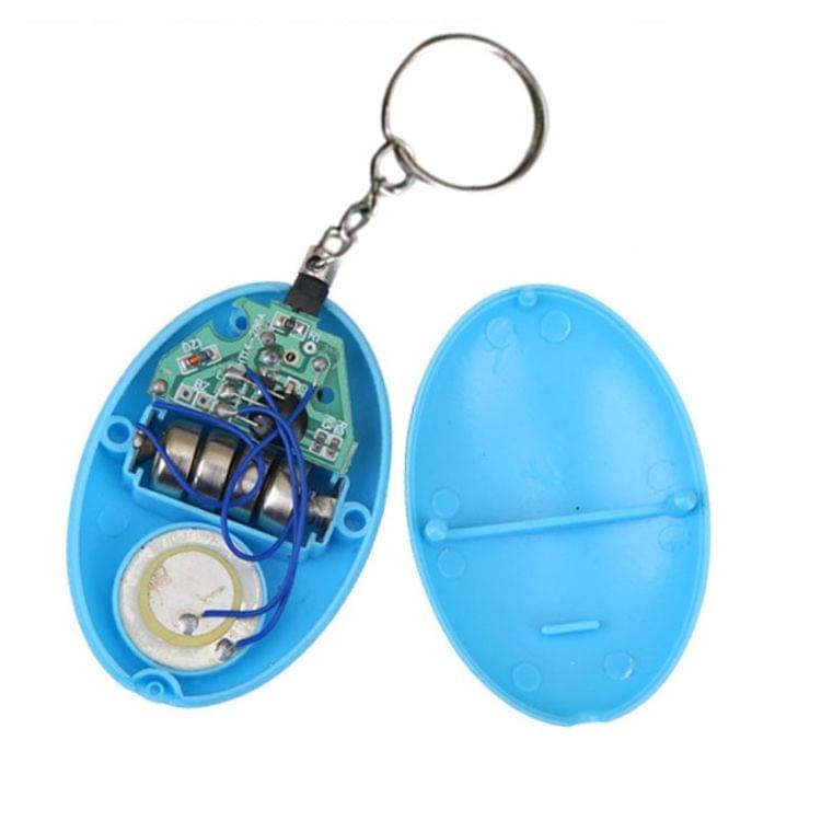 Self Defense Keychain Personal Alarm Emergency Siren Song Survival Whistle Device(Blue)