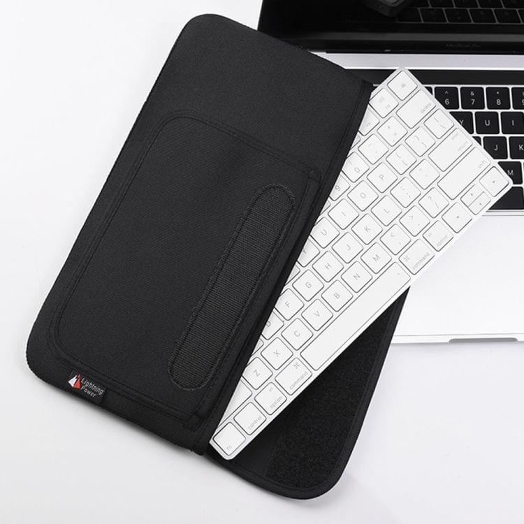 Portable Dust-proof Cover Storage Bag for Apple Magic Mouse 2 and Magic Keyboard 2 (Black)