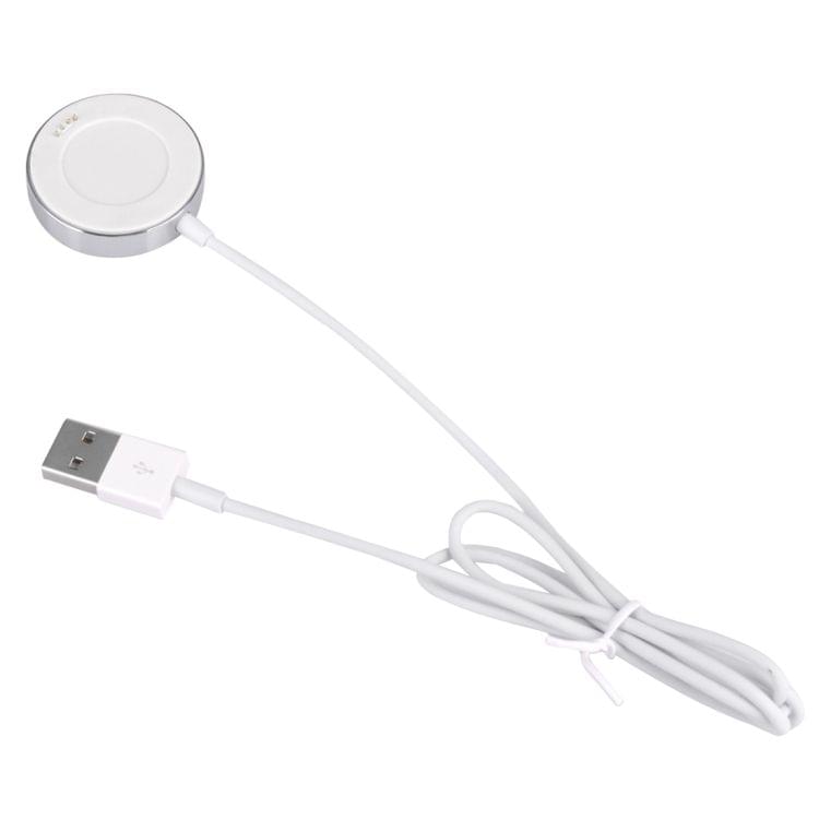 For Huawei Watch Charger Charging Dock Base Cradle with 1m USB Charging Cable, Got CE / FCC Certification(White)