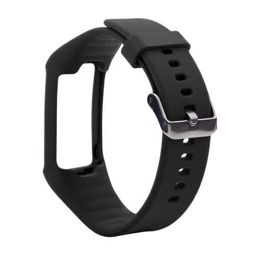 Silicone Sport Wrist Strap for POLAR A360 / A370 (Black)