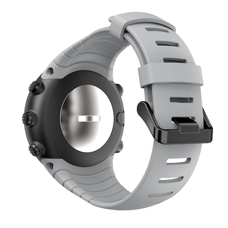 Smart Watch Silicone Wrist Strap Watchband for Suunto Core(Grey)