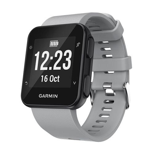 Silicone Sport Wrist Strap for Garmin Foreruuner 35 (Grey)