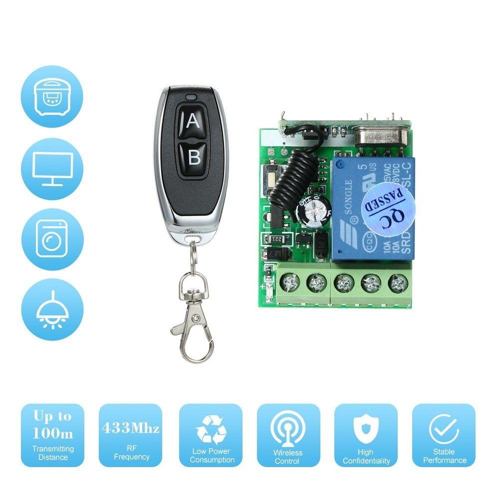 Universal Wireless Remote Control Switch