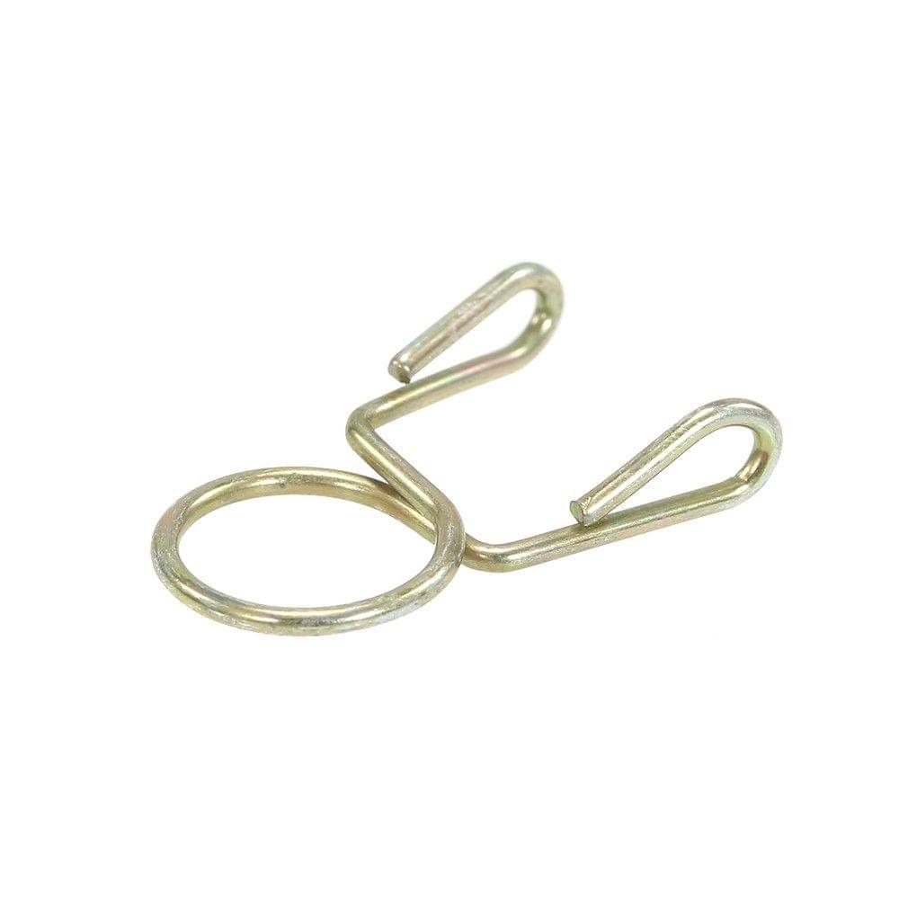 20X Fuel Line Hose Tubing Spring Clip Clamp 7mm For Motorcycle ATV Scooter