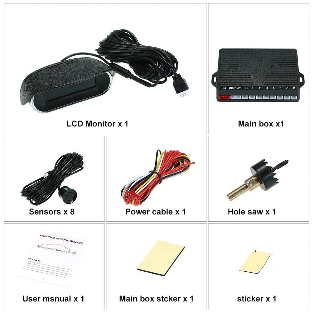 Parking Sensors Sensors Electronics Cars Parking Assistance Reversing Radar Car Detector Parking Assistance Parking