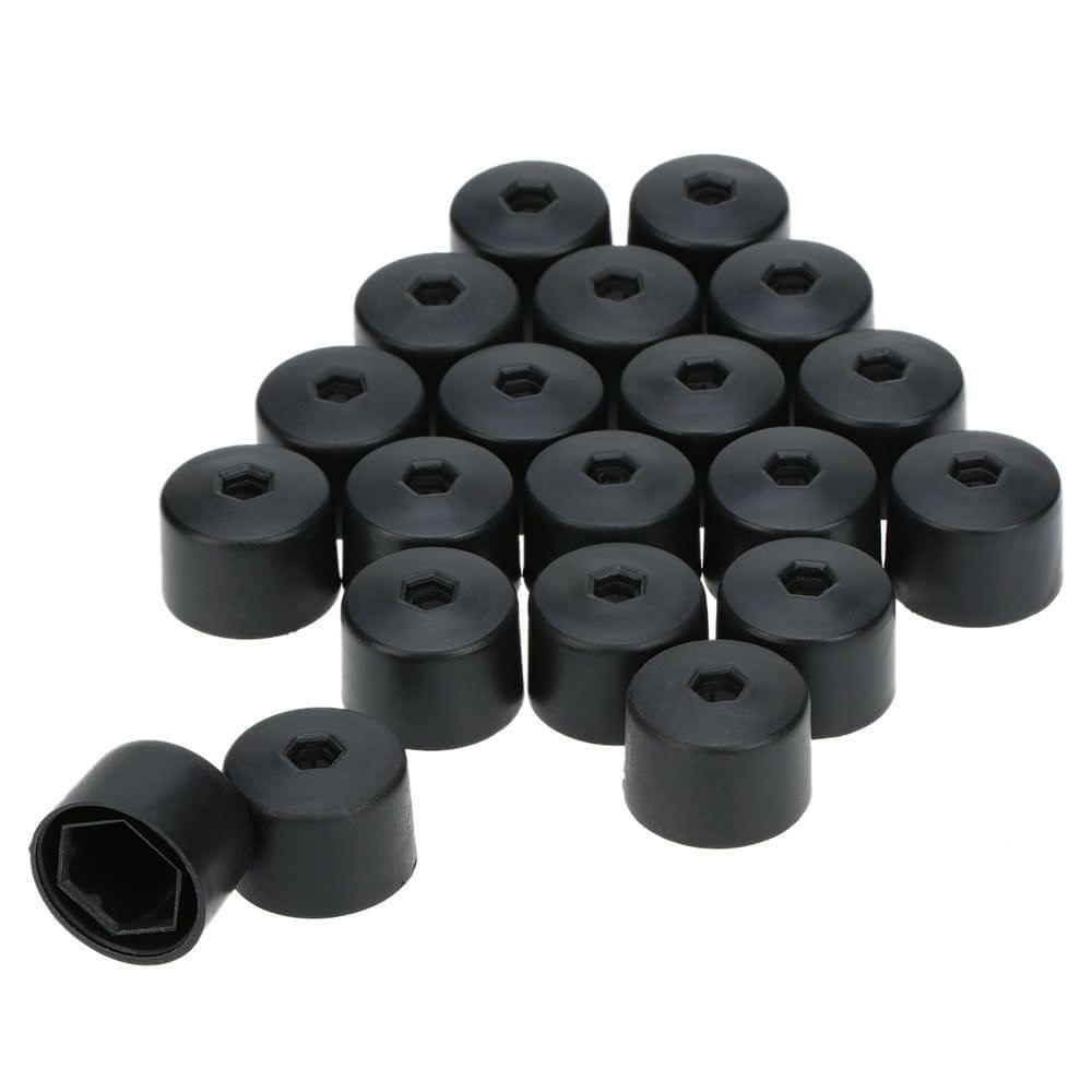 20Pcs 17mm Car Wheel Nut Cover Bolt Cap Removal Tool for VW Golf Bora Passat