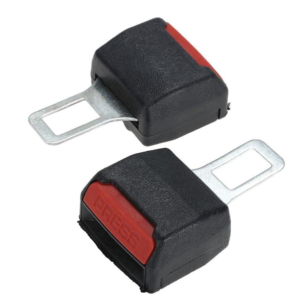 2pcs Car Safety Adjustable Seat Belt Clip Extender Universal