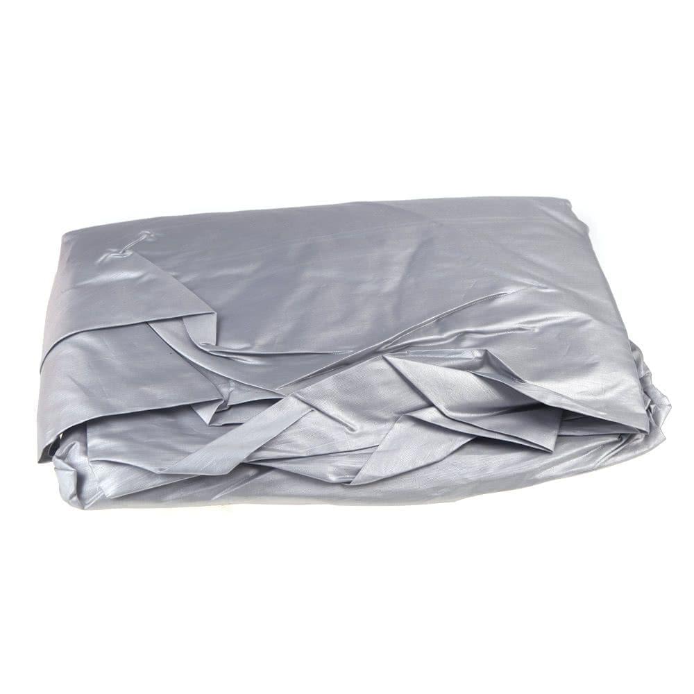 Prevent Heat Cold Sun Rain Snow Car Cover Half PVC Coating Cover Size M  270 * 150cm