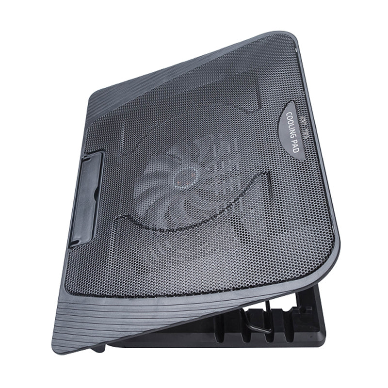 N151 Desktop Height Adjustable Laptop Cooling Stand Notebook Router Fan Cooler Radiator with LED Light