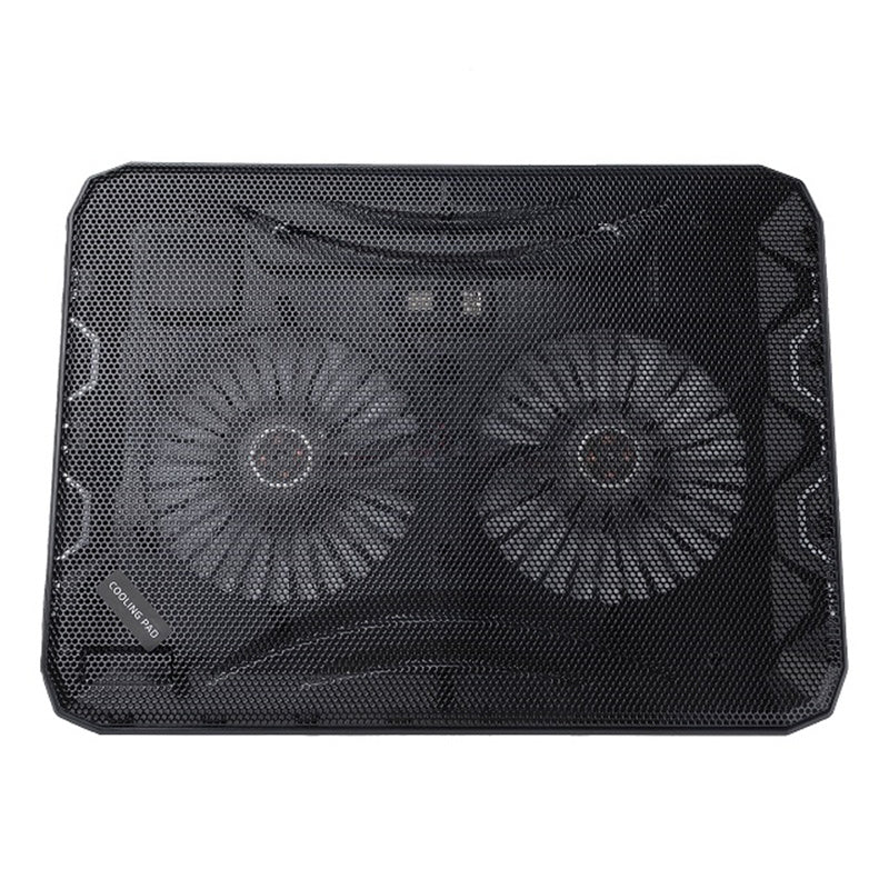 N130 Mute Laptop Cooling Pad Stand Notebook Router Heat Dissipation Fan Cooler with LED Light