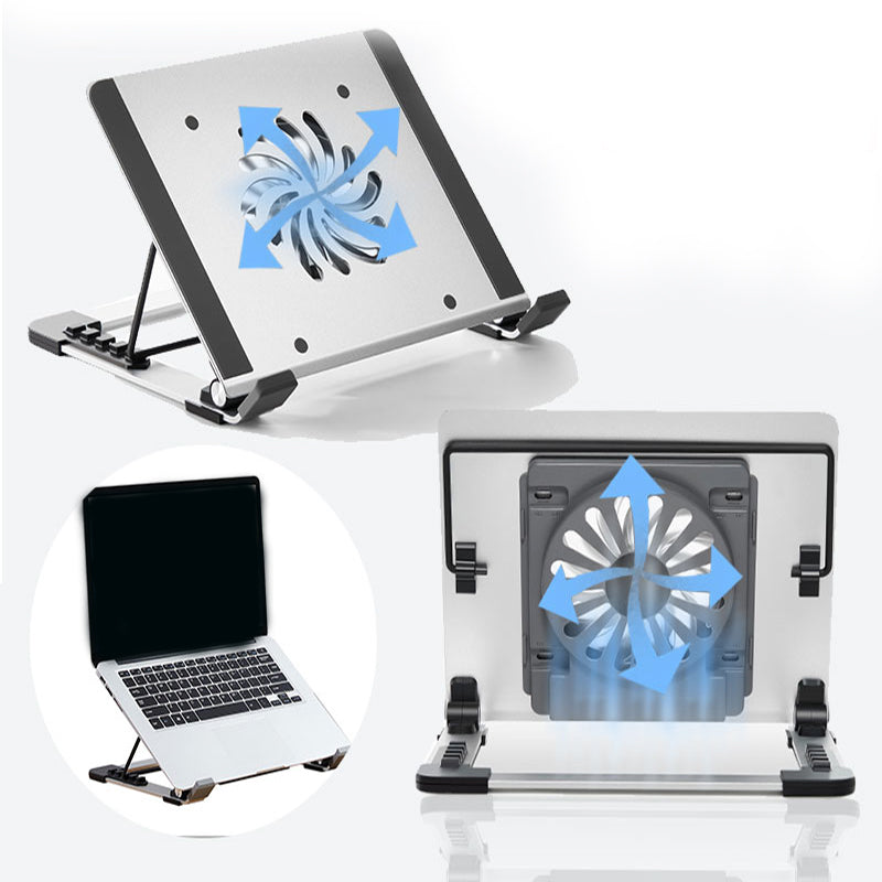 P3 Notebook Computer Cooling Pad Laptop Cooler Cooling Fan Desktop Laptop Riser Stand Holder - Tarnish