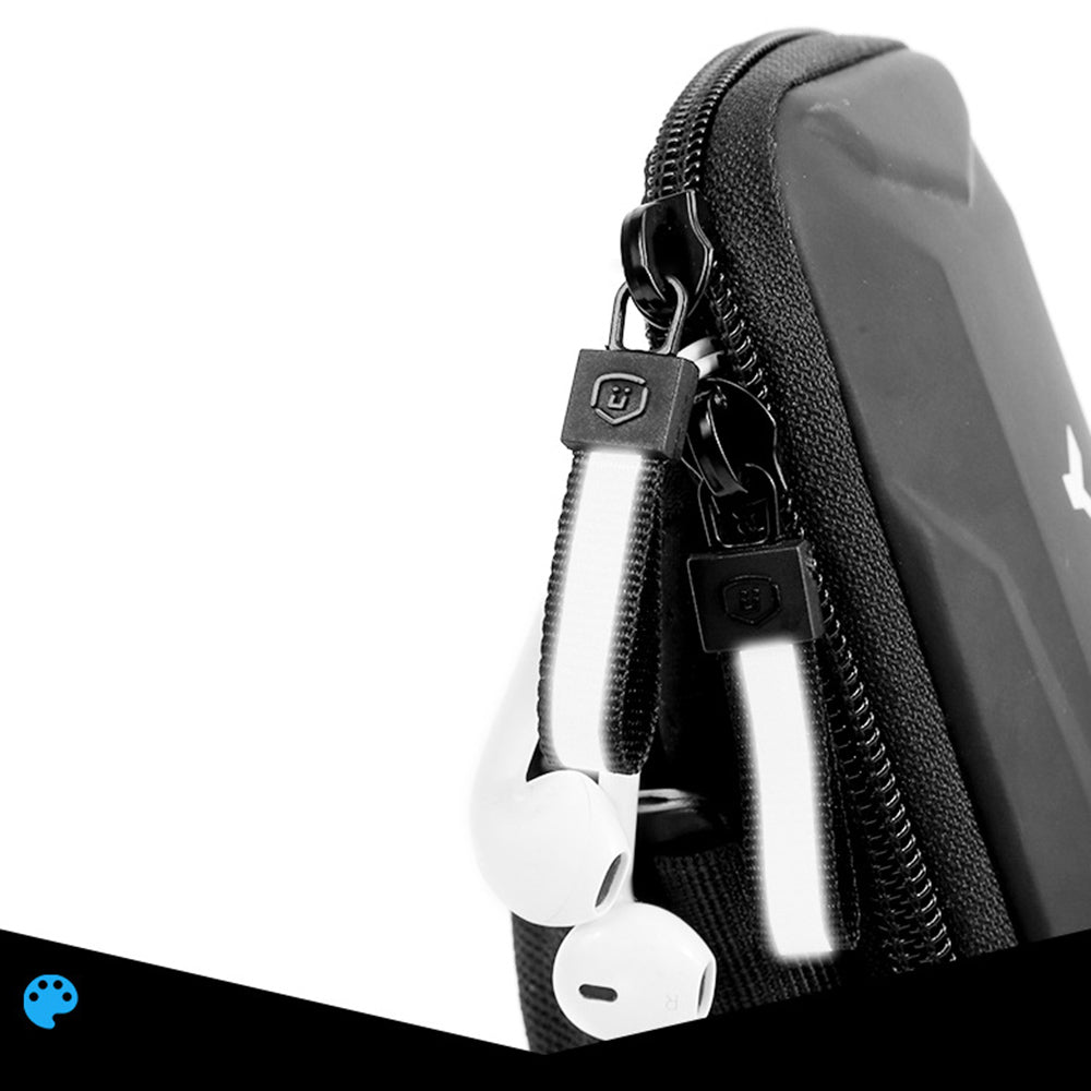 Uniqkart 5 inch Phone Holder Running Armband Waterproof Phone Sleeve Gym Bag Sports Arm Band - Blue