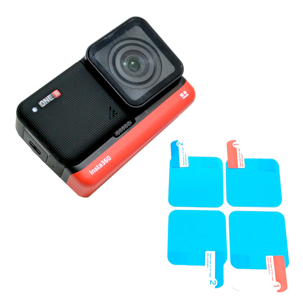 AI12 Dust-proof Anti-scratch Soft TPE Screen Protector Cmaera Film for Insta 360 One R 4K Camera
