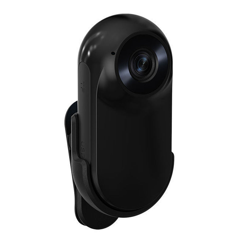 A100 Thumb Camera HD 1080P Mini Action Camera Cycling Anti-shake Magnetic Waterproof Sports Camera (No TF Card) - Black