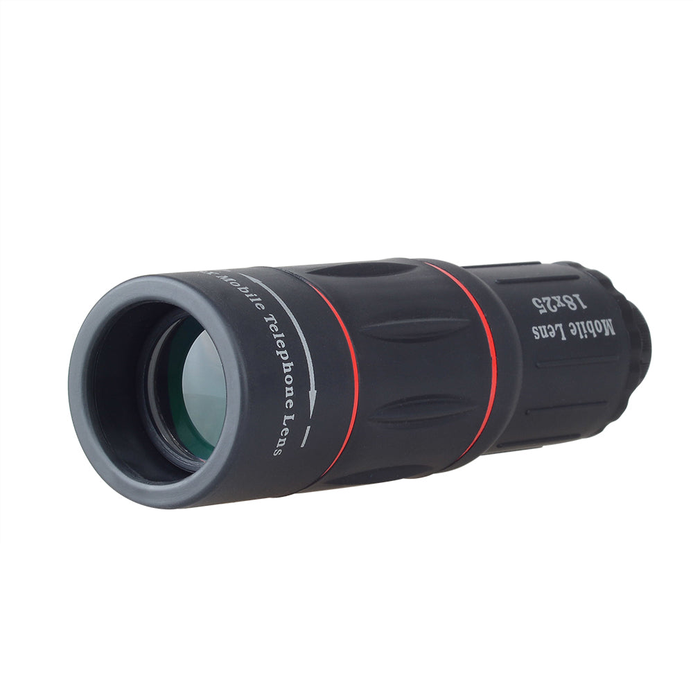 Apexel APL-T18XZJ Universal 18X Telescope Zoom Lens with Mini Desktop Tripod Phone Clip