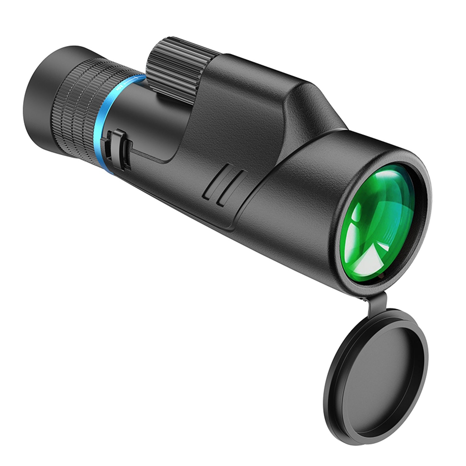 Uniqkart 10-20X50 Zoom Monocular Outdoor Single-Tube Mini Telescope Lens Cell Phone Camera Telescope for Hunting/Traveling/Bird Watching