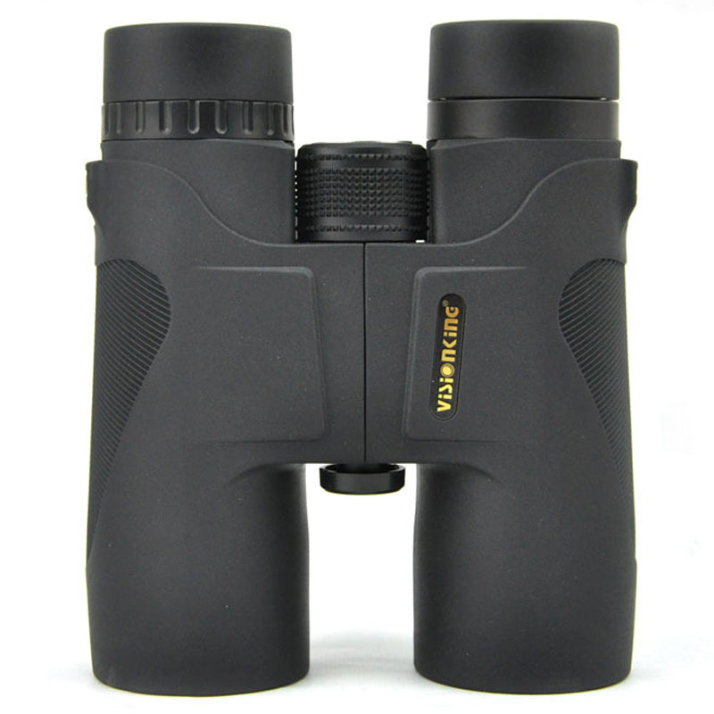 Visionking 10X42H Hunting Binoculars Multicoated Lens Waterproof Telescope with Lanyard - Black
