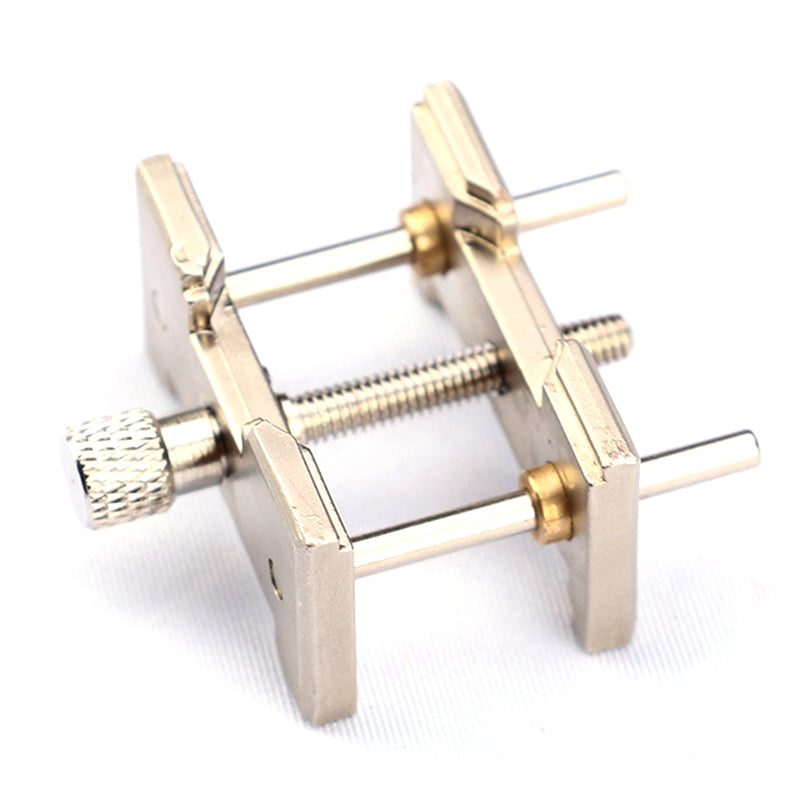 Reversible Metal Watch Movement Holder Set Watchmaker Clamp Repair Tool