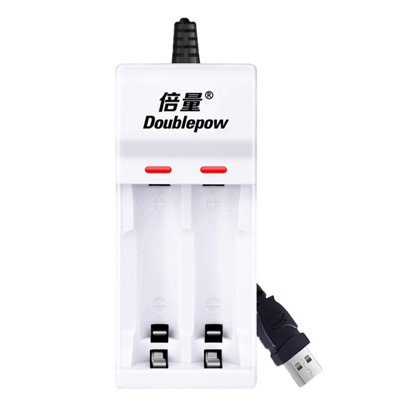 DP-UK21 USB 2-Slot Charger for Rechargeable AA/AAA Ni-CD/Ni-Mh Individual Battery Charger