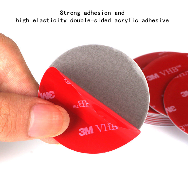 100Pcs 3M Super Strong VHB Double Sided Tape Square Self Adhesive EVA Foam Tape (27*27*1mm)