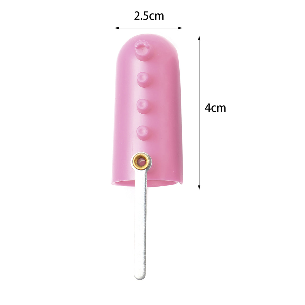 Knitting Machine Knitting Needle Thimble Braided Knuckle Jacquard Assistant Sewing Tool Accessories - Pink