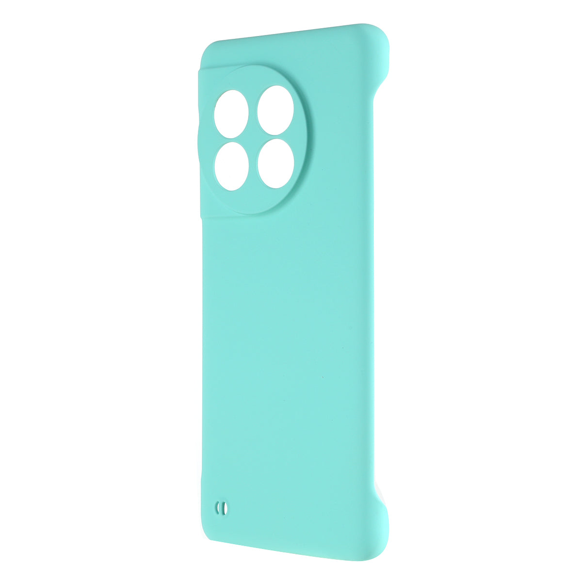 For OnePlus 11 5G Frameless Phone Case Hard PC Skin-touch  Shock Absorbent Slim Cover - Light Cyan