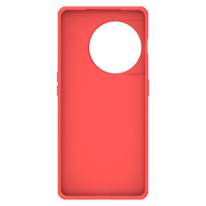 NILLKIN Super Frosted Shield Pro for OnePlus Ace 2 5G / 11R 5G Matte Phone Case PC+TPU Cell Phone Cover - Red