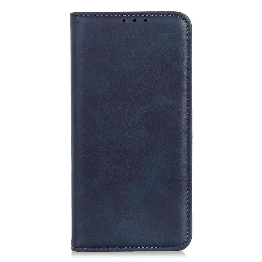 Wallet Phone Cover for iPhone 15 Pro , Stand Split Leather Drop-proof Phone Case - Blue