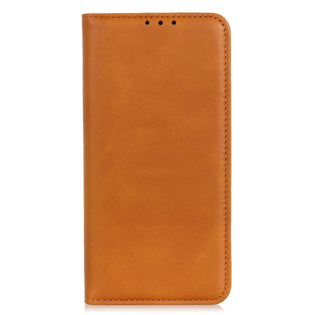 Wallet Phone Cover for iPhone 15 Pro , Stand Split Leather Drop-proof Phone Case - Brown