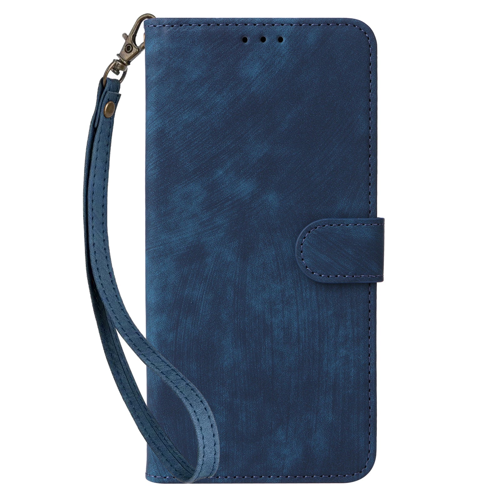 Uniqkart for Nokia XR21 RFID Blocking Phone Cover Wallet Stand Shell Shockproof Leather Case - Blue