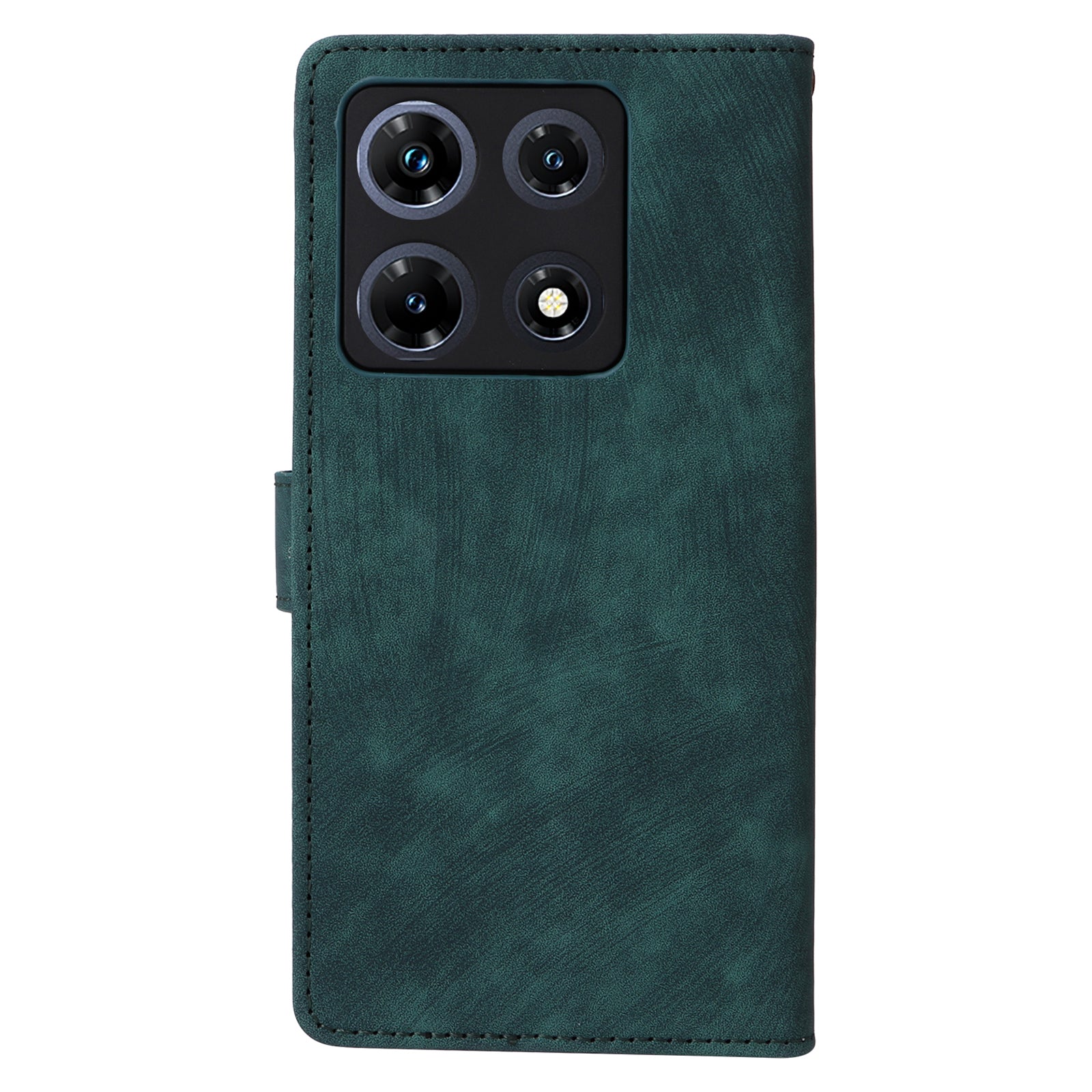 RFID Blocking Phone Cover for Infinix Note 30 Pro 4G X678B Wallet Stand Shell Leather Case - Green