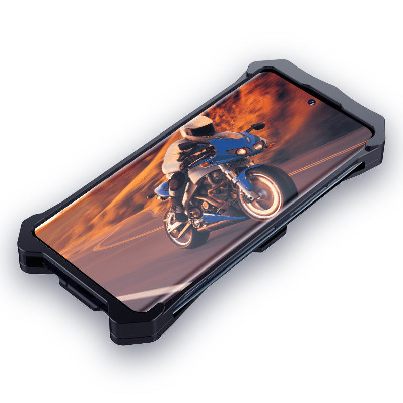 Uniqkart for Motorola Edge X30 Pro Aluminum Alloy Phone Case Shockproof Cell Phone Defender Cover
