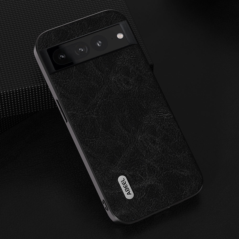 Uniqkart Protective Cover for Google Pixel 7 Pro 5G PU Leather+PC+TPU Litchi Texture Phone Case - Black
