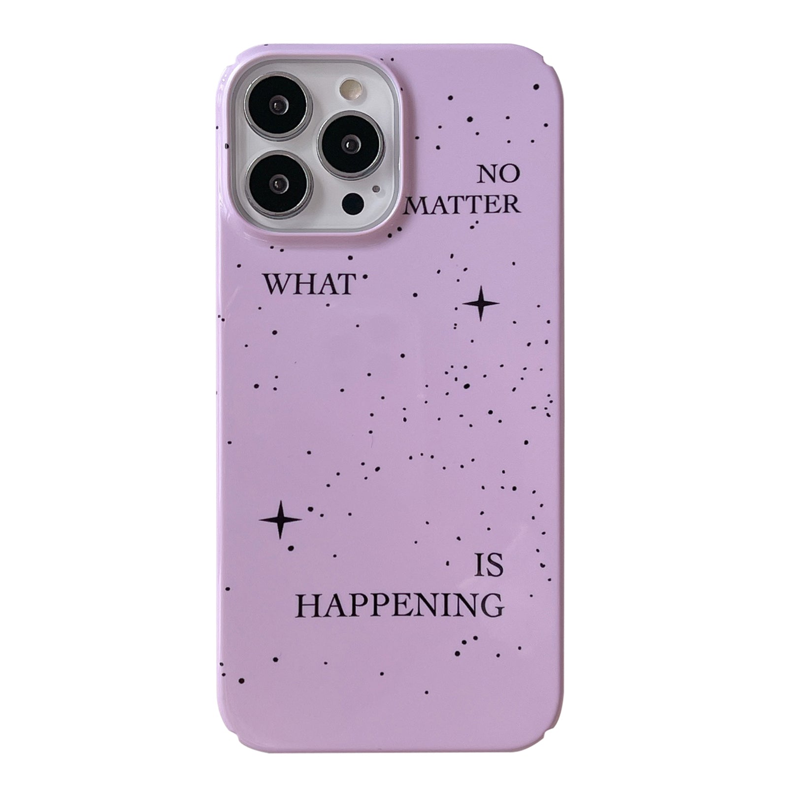 Hard PC Phone Cover for iPhone 12 Pro 6.1 inch Pattern Printing Anti-Drop Glossy Phone Case - Splash-Ink