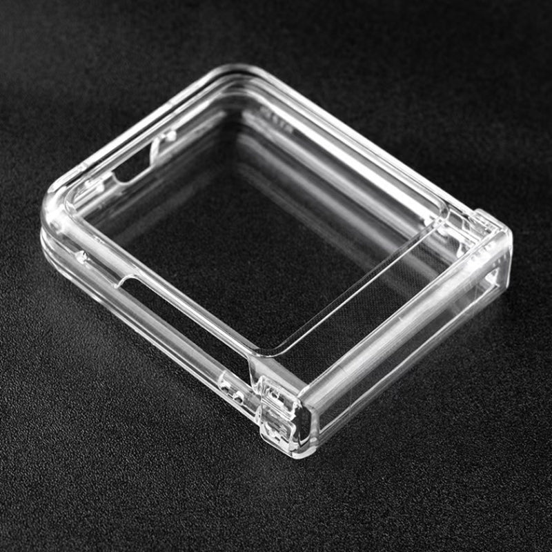 Uniqkart for Motorola Razr 40 Ultra 5G Shockproof Case Crystal Clear PC Phone Shell 3-Piece Design Phone Cover