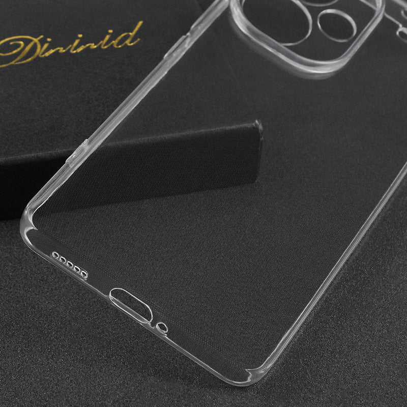 For Xiaomi Redmi Note 13 Pro+ 5G Precise Cutouts Ultra-Thin TPU Clear Phone Case Cell Phone Cover