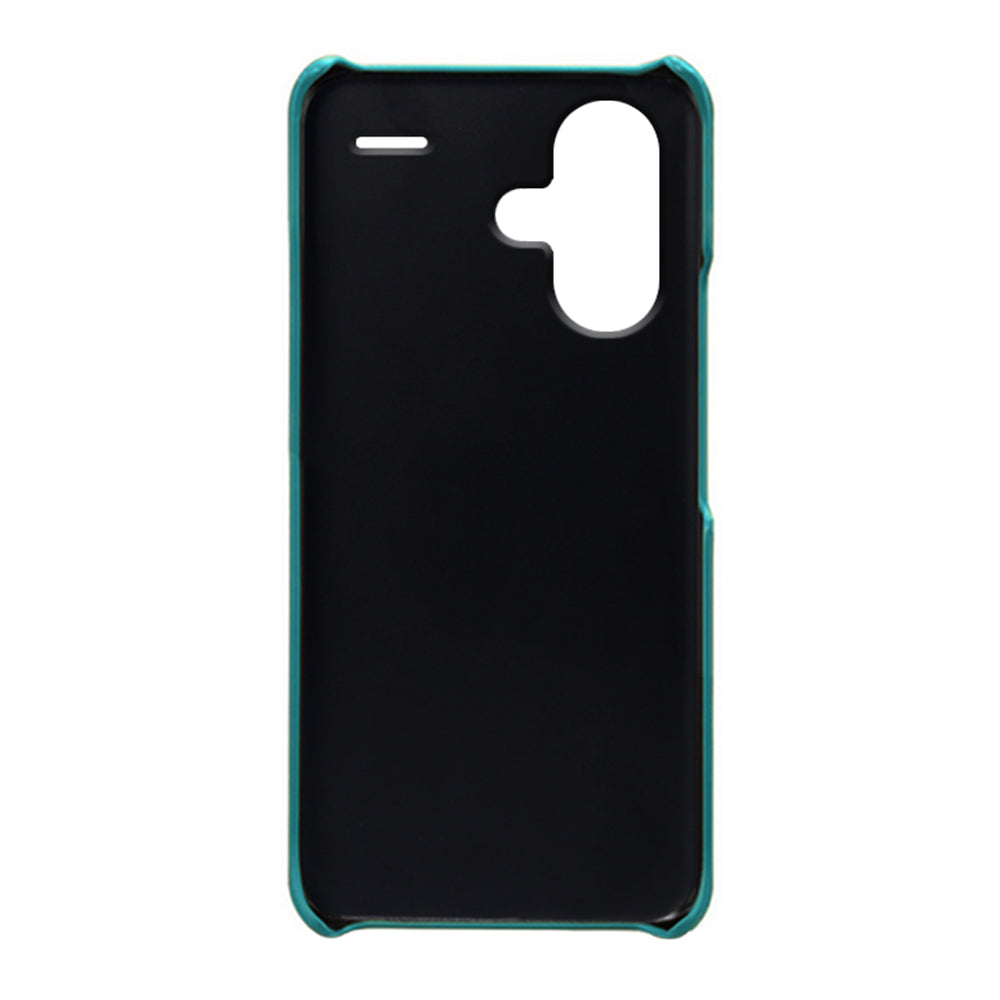 For Xiaomi Redmi Note 13 Pro+ 5G Case Calf Texture PC Cover Anti-Scratch Phone Shell - Green