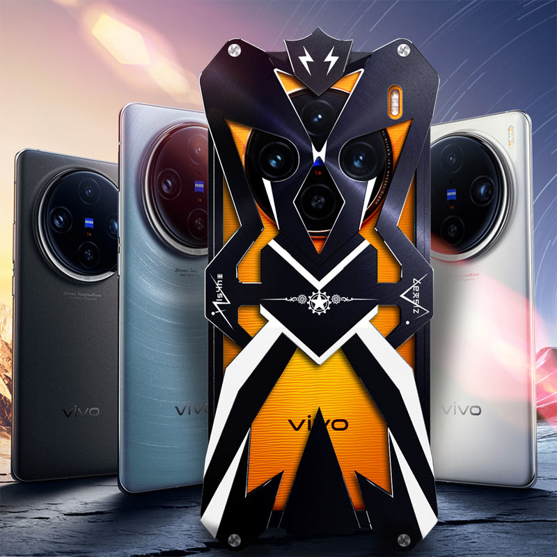 For vivo X100 5G Case Anti-Scratch Aluminum Alloy Phone Cover