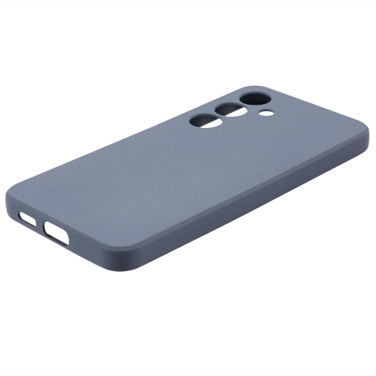 For Samsung Galaxy S24 Phone Case TPU Double-Sided Matte Cover - Grey